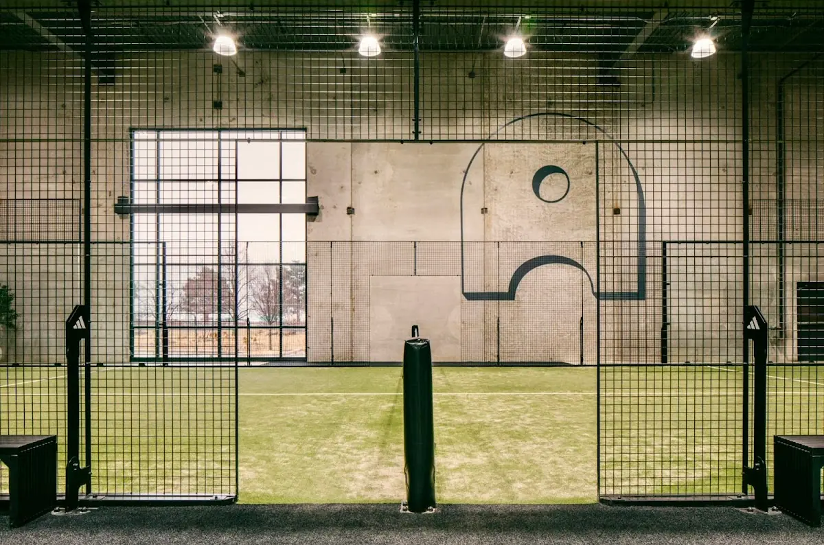 Alma Padel indoor padel courts in Glenview, Illinois
