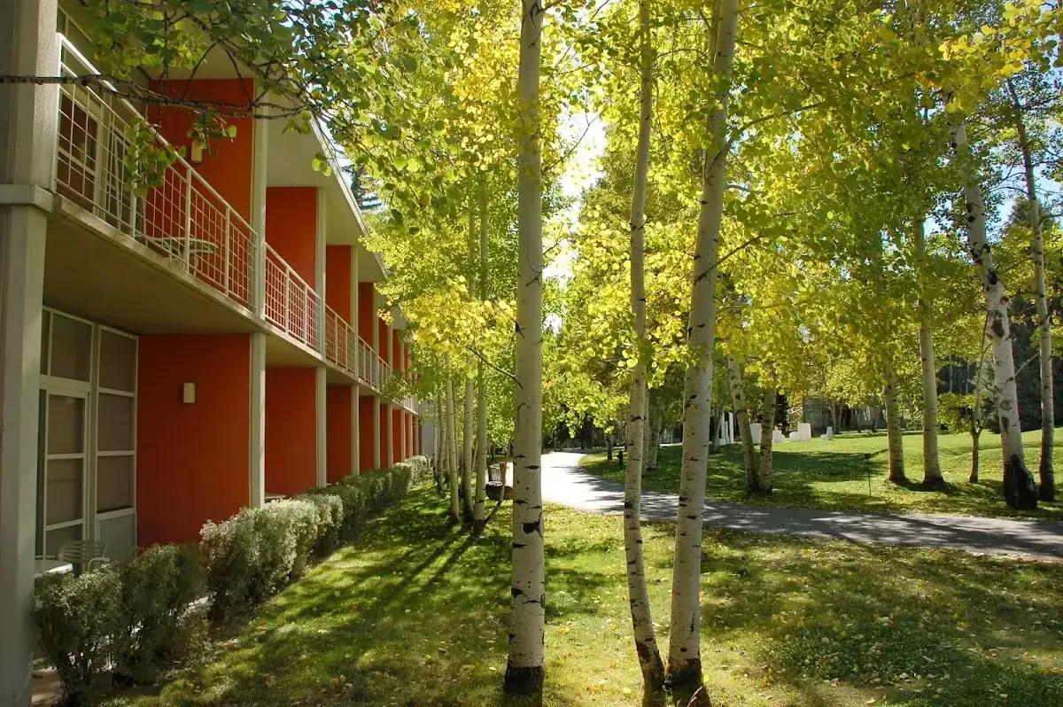 Aspen Meadows Resort Tennis Center outdoor padel courts in Aspen, Colorado