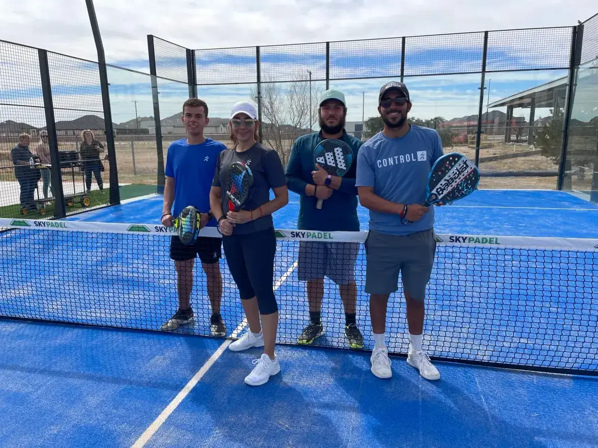 Bush Tennis Center outdoor padel courts in Midland, Texas