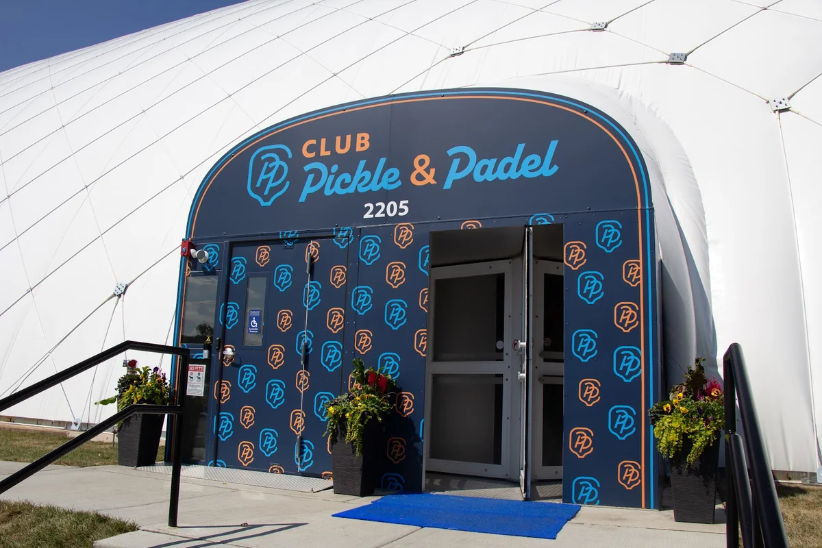 Club Pickle & Padel indoor padel courts in Highland Park, Illinois