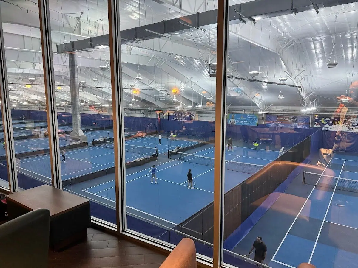 Golden Point Padel indoor padel courts in Brooklyn, New York