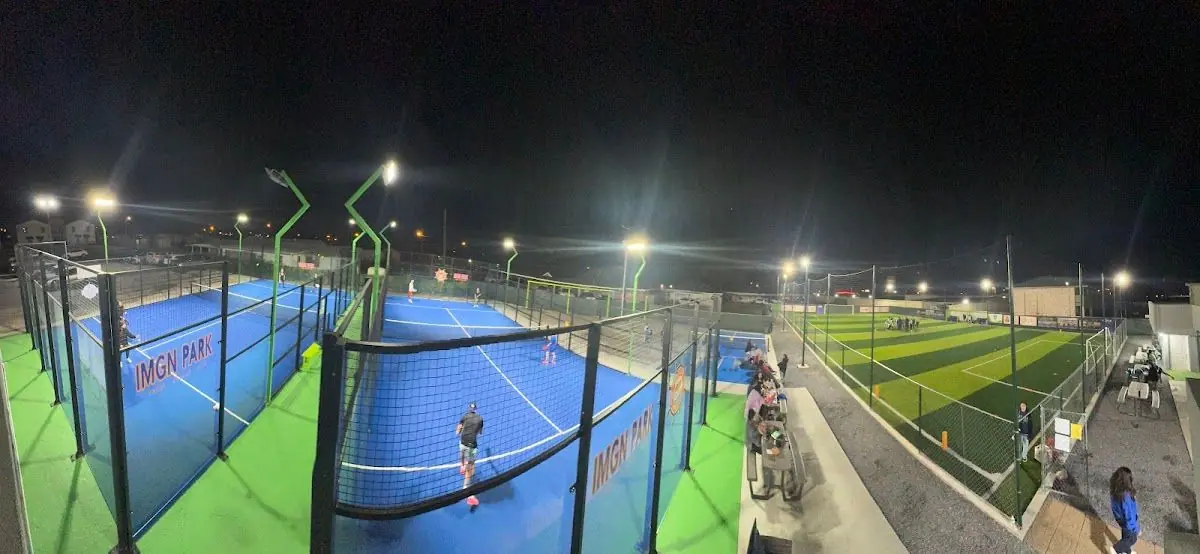 IMGN Park outdoor padel courts in Mission, Texas