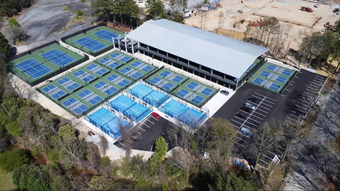 ITP Training Academy padel courts in Atlanta, Georgia