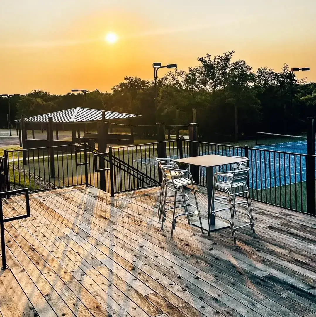 John Newcombe Country Club padel courts in New Braunfels, Texas