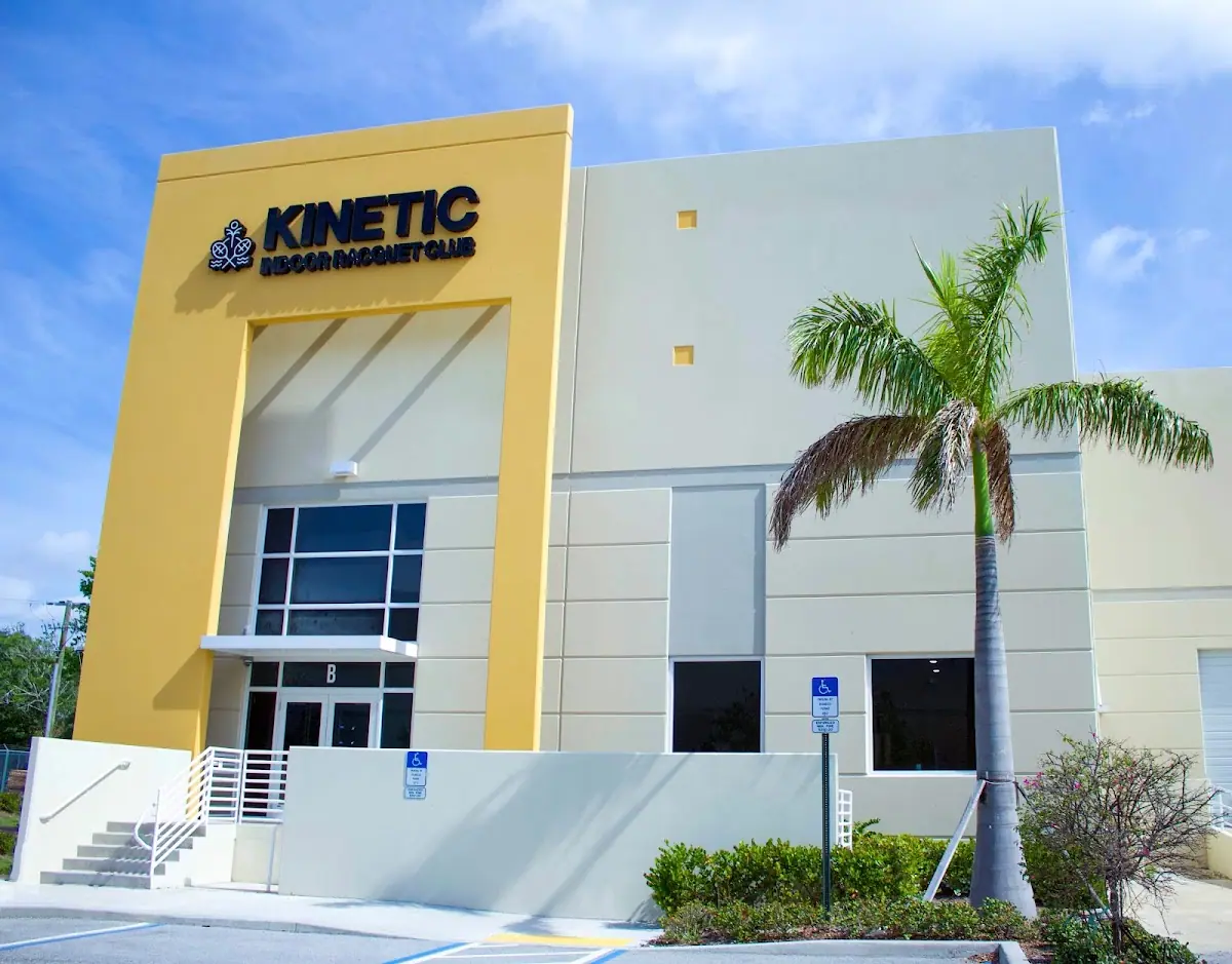 Kinetic Indoor Racquet Club indoor padel courts in Boynton Beach, Florida