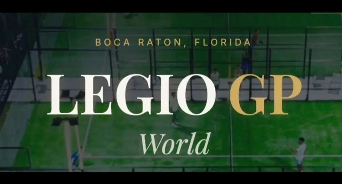 Legio GP Padel World outdoor padel courts in Boca Raton, Florida