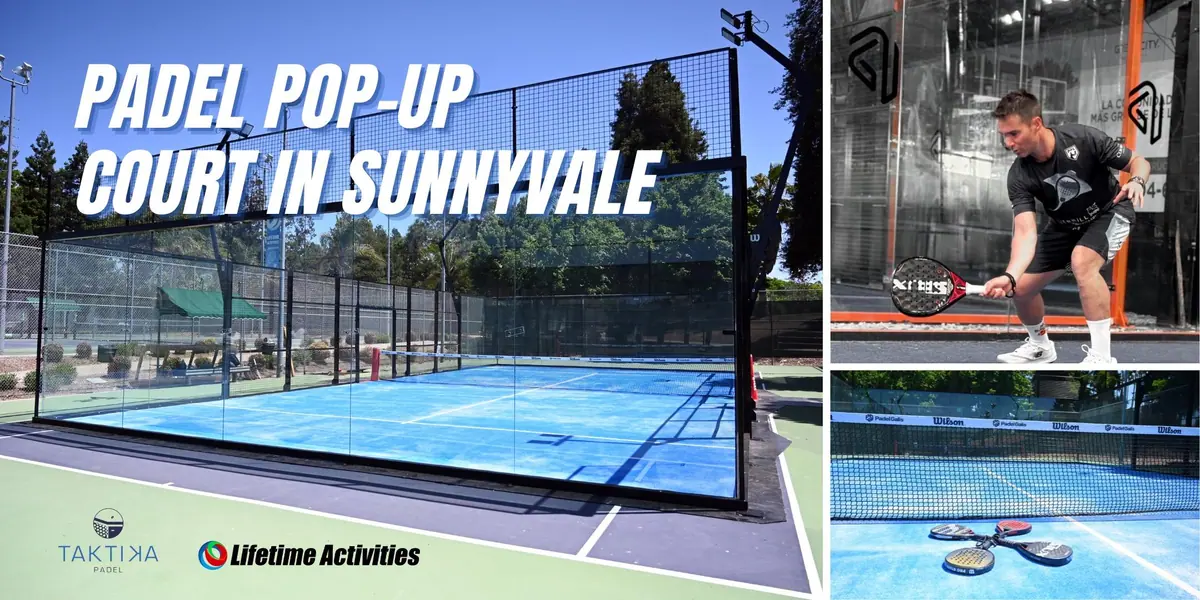Lifetime Activities Sunnyvale outdoor padel courts in Sunnyvale, California