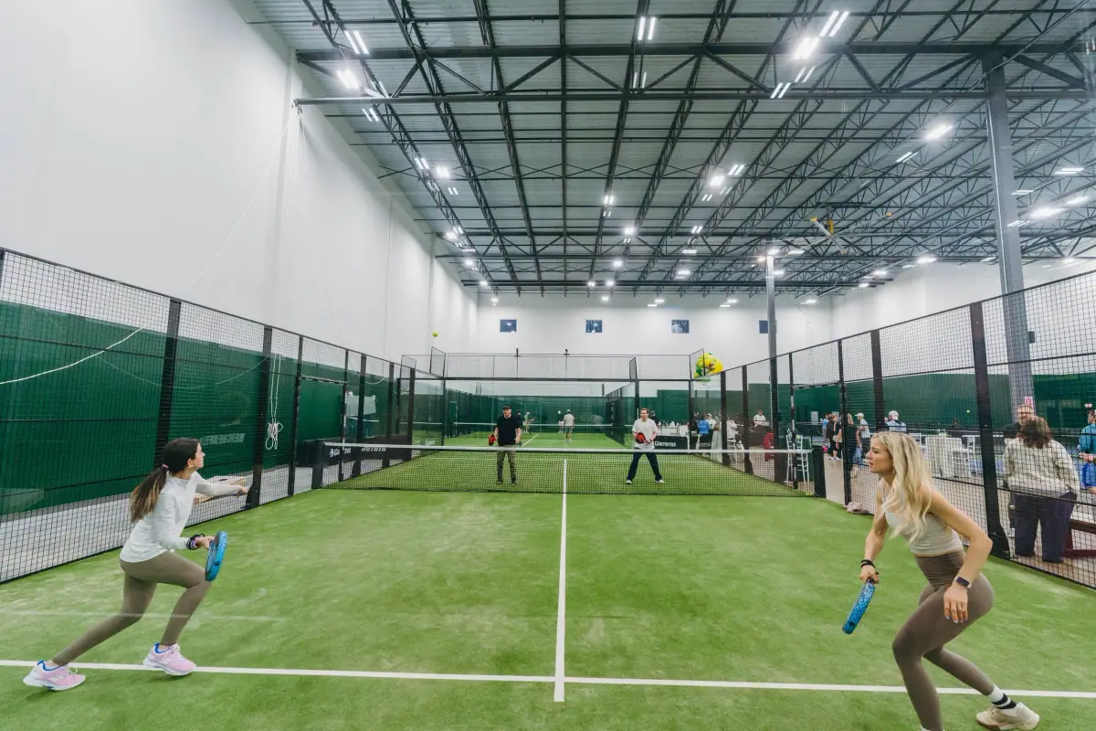Matt's Pickle and Padel indoor padel courts in Sewickley, Pennsylvania