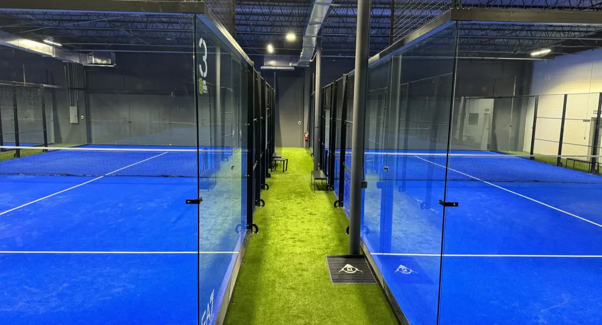 One Indoor Club indoor padel courts in North Miami Beach, Florida