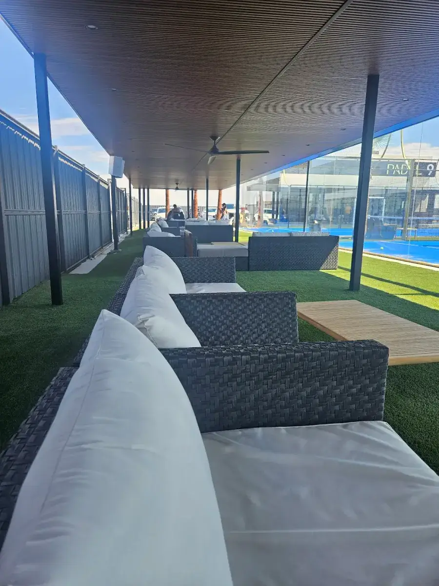 Padel 9 outdoor padel courts in El Paso, Texas