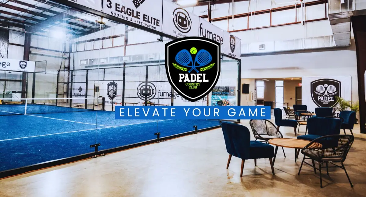 Padel Country Club Katy indoor and outdoor padel courts in Katy, Texas