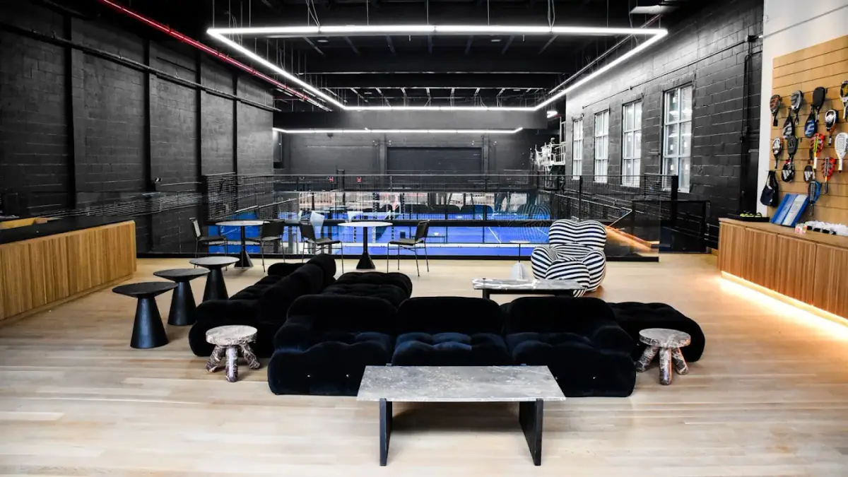 Padel Haus Dumbo indoor padel courts in Brooklyn, New York