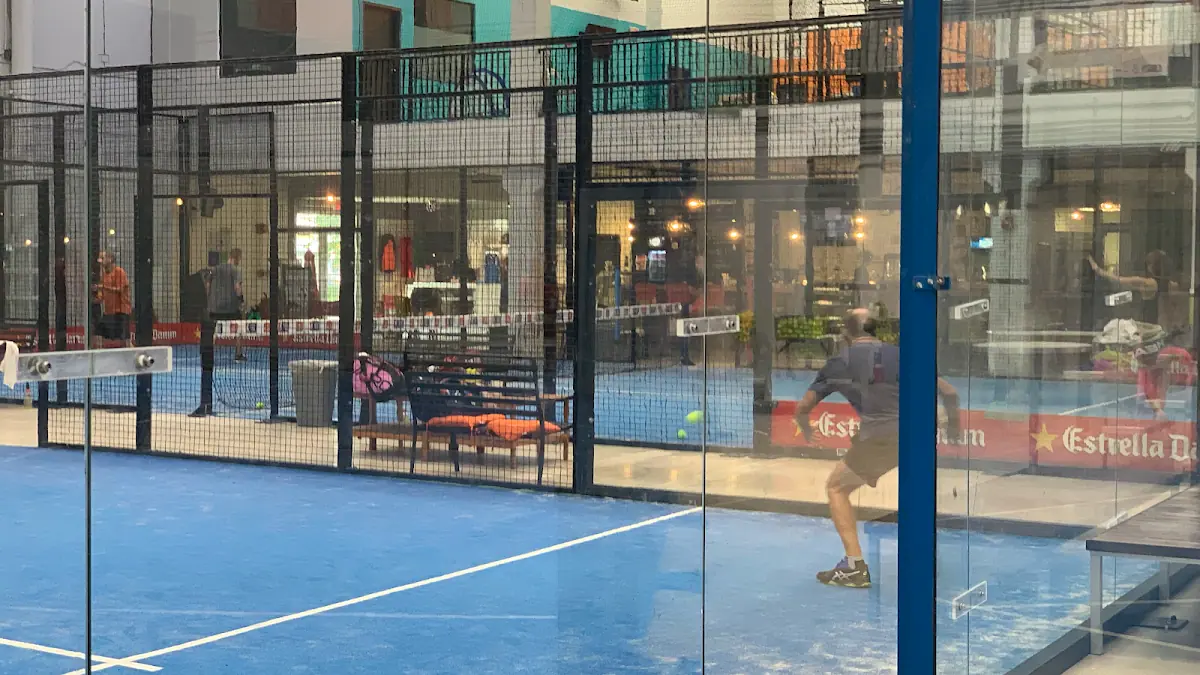 Padel Life & Soccer indoor padel courts in Hallandale Beach, Florida