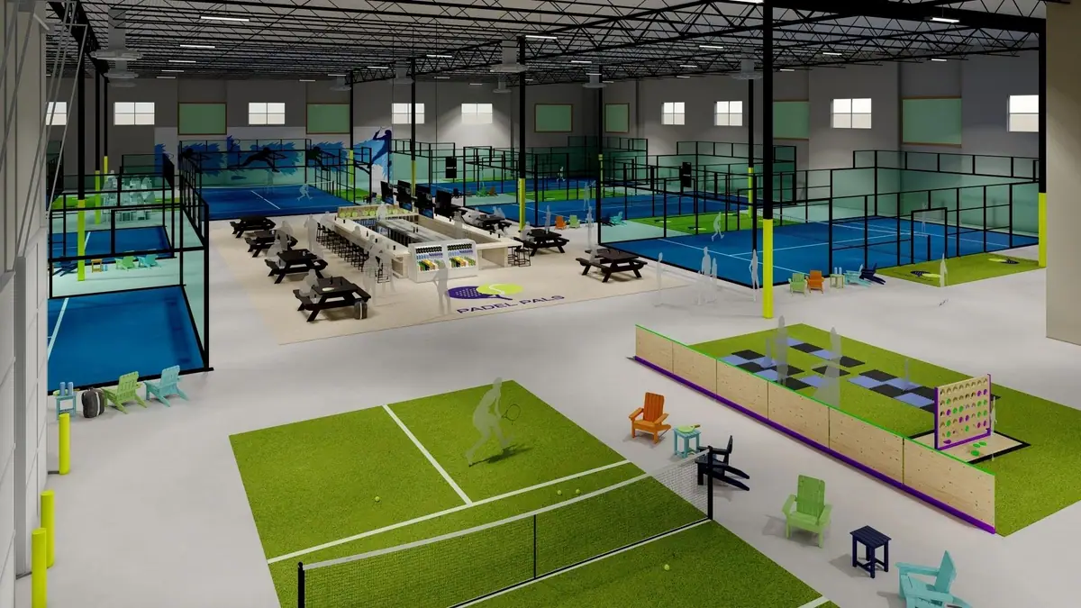 Padel Pals indoor padel courts in Mesa, Arizona