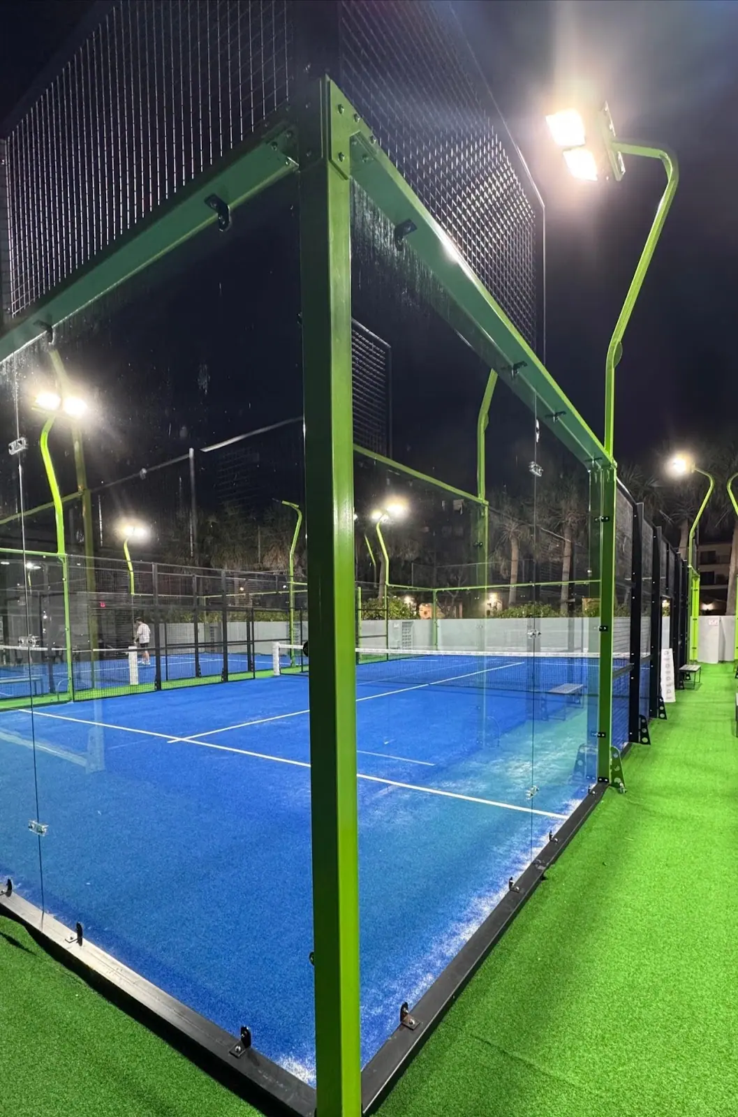 Padel Point Miami outdoor padel courts in Miami Beach, Florida