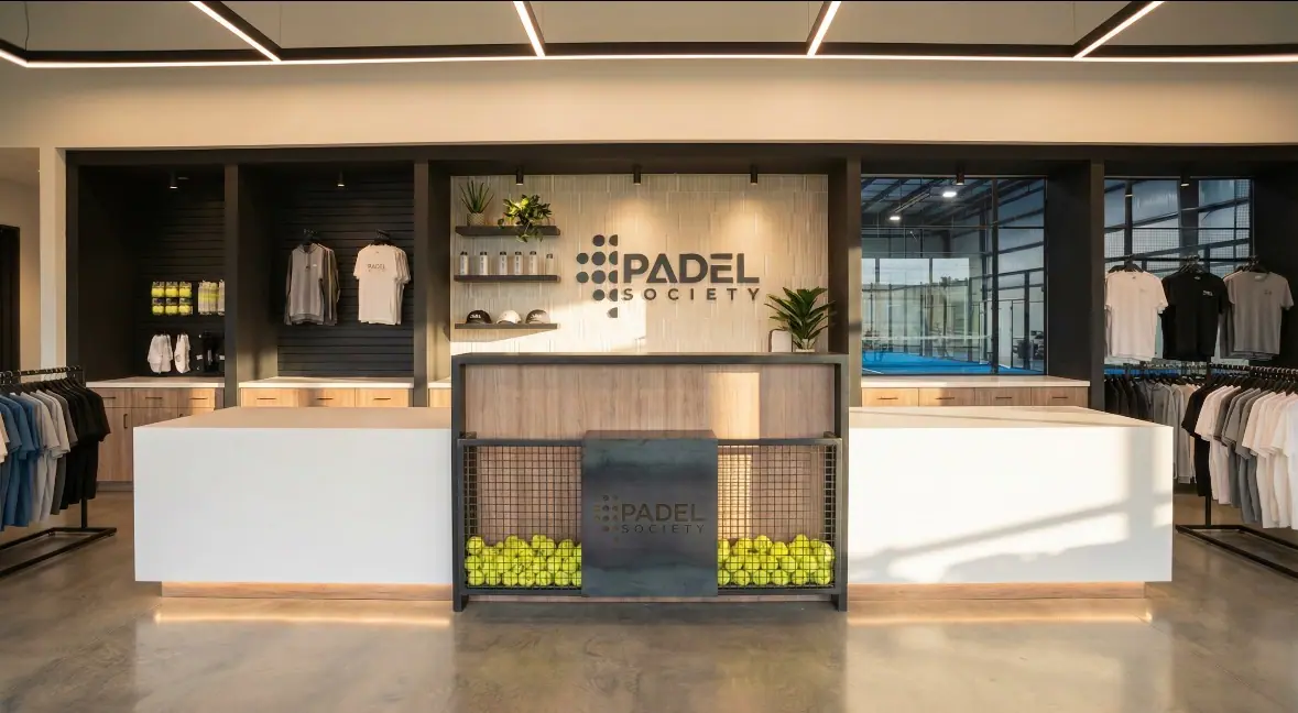 Padel Society indoor padel courts in Austin, Texas