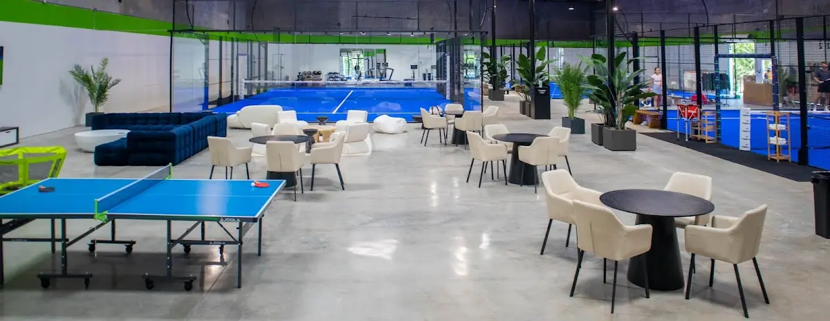 Padel Up Culver City indoor padel courts in Los Angeles, California