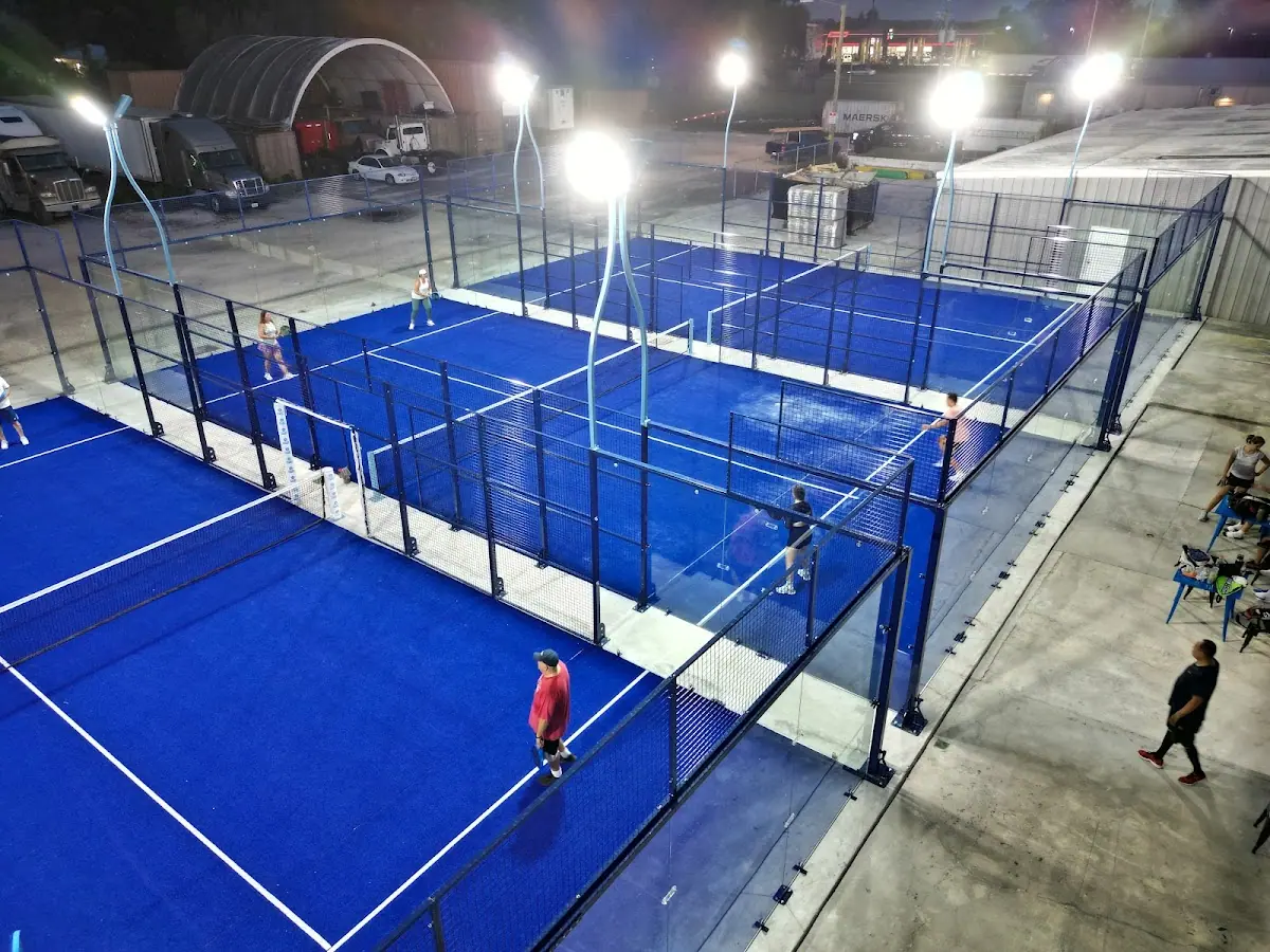 Padel World Play indoor and outdoor padel courts in Kissimmee, Florida