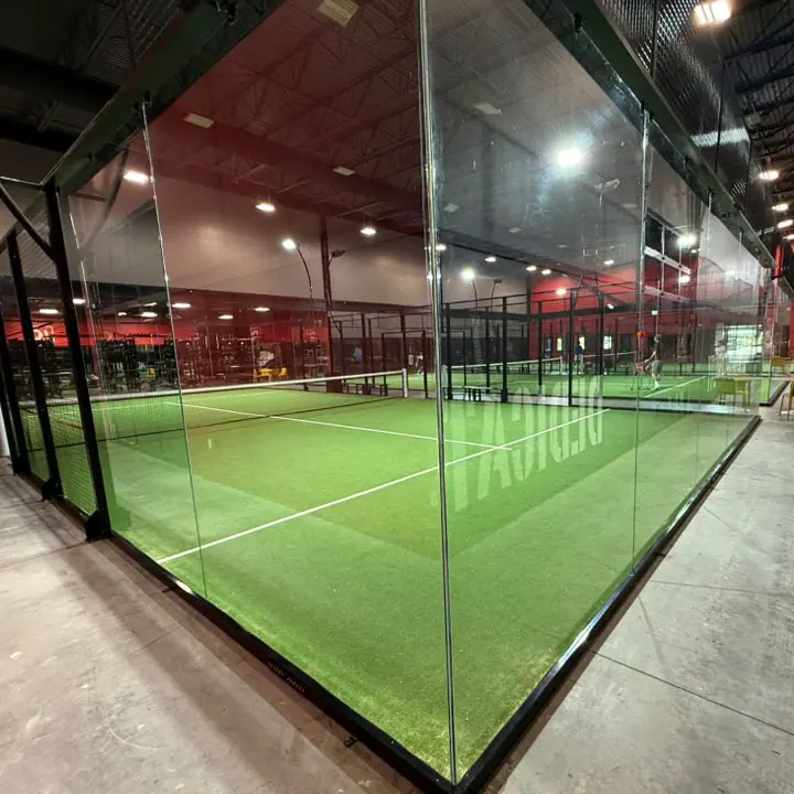 Padel39 North Dallas indoor padel courts in Carrollton, Texas