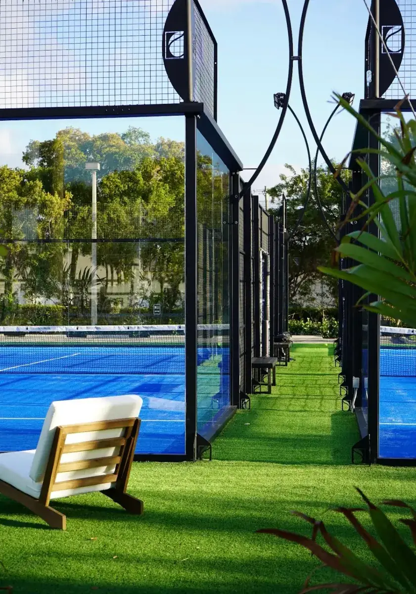 Palm Beach Padel outdoor padel courts in West Palm Beach, Florida