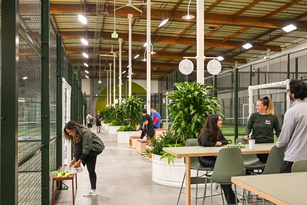 Park Padel South San Francisco indoor padel courts in South San Francisco, California