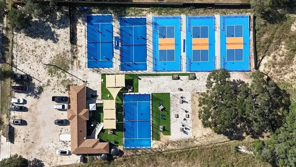 Pick and Padel outdoor padel courts in Bulverde, Texas