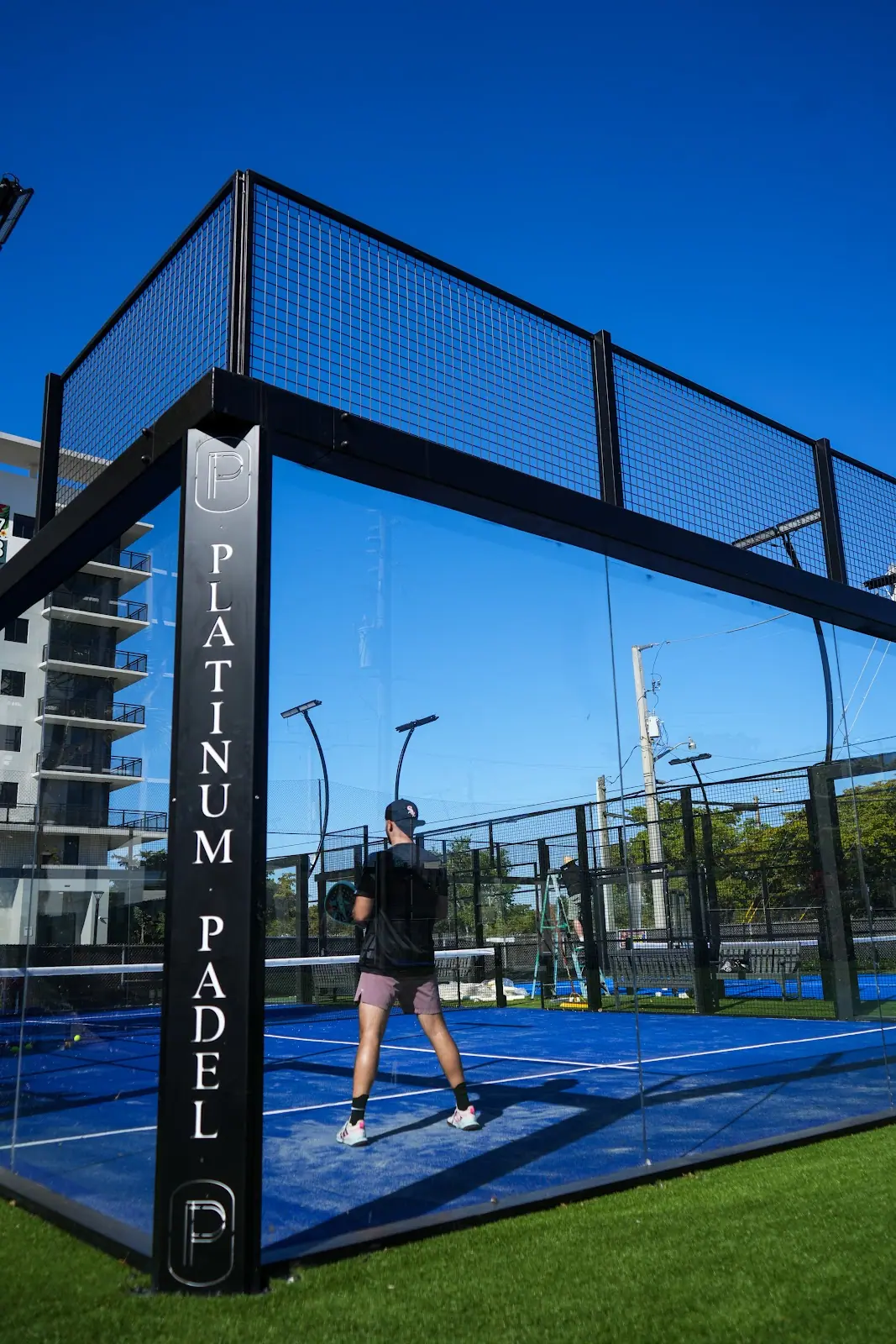 Platinum Padel Club padel courts in North Miami, Florida