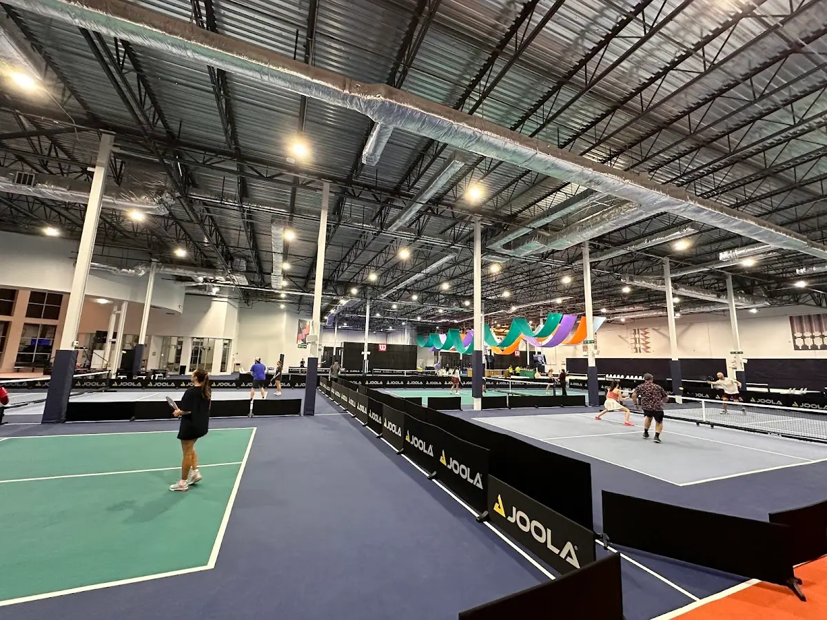 Preston Playhouse indoor padel courts in Dallas, Texas