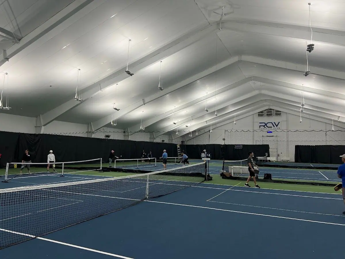 RCW Athletic Club outdoor padel courts in Lancaster, Pennsylvania
