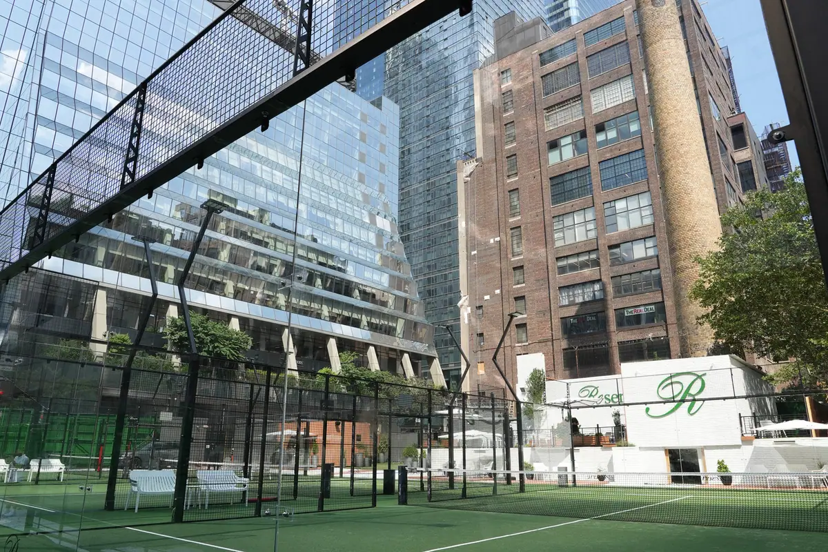 Reserve Padel Hudson Yards outdoor padel courts in New York, New York