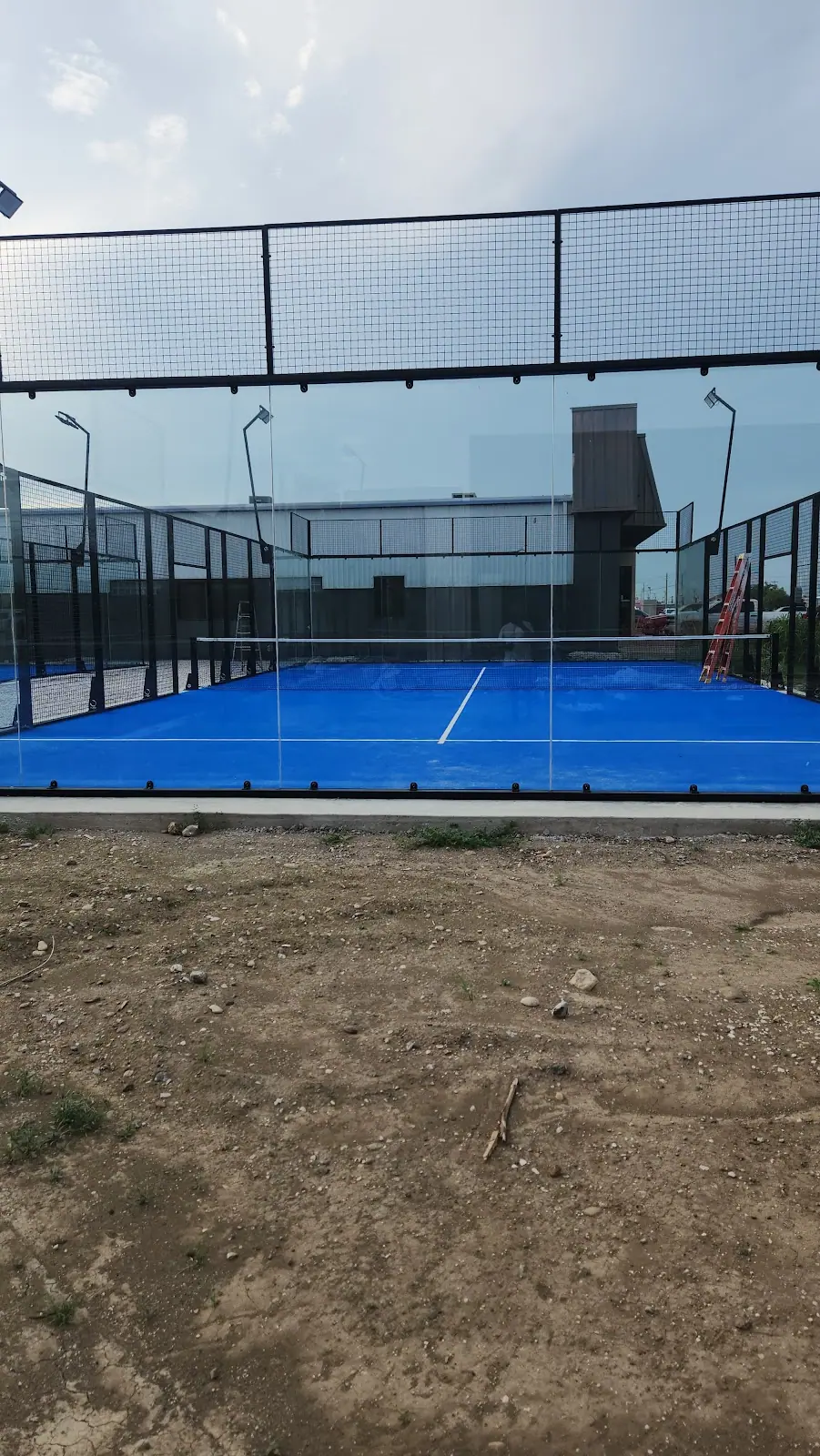 The ONE Padel Club outdoor padel courts in Eagle Pass, Texas