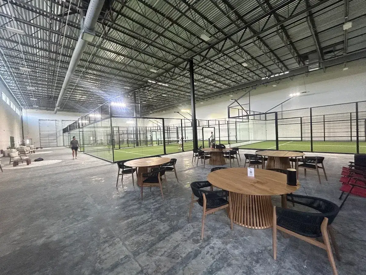 The Pad Sarasota indoor padel courts in Sarasota, Florida