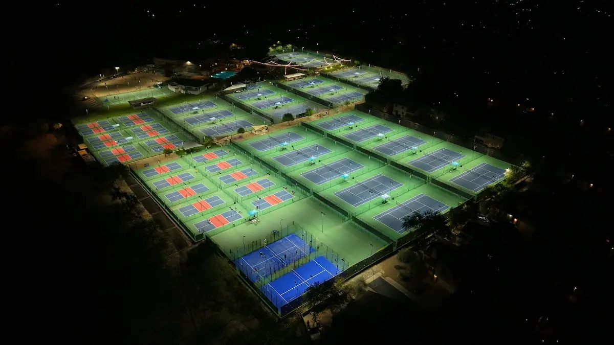 Tucson Racquet & Fitness Club outdoor padel courts in Tucson, Arizona