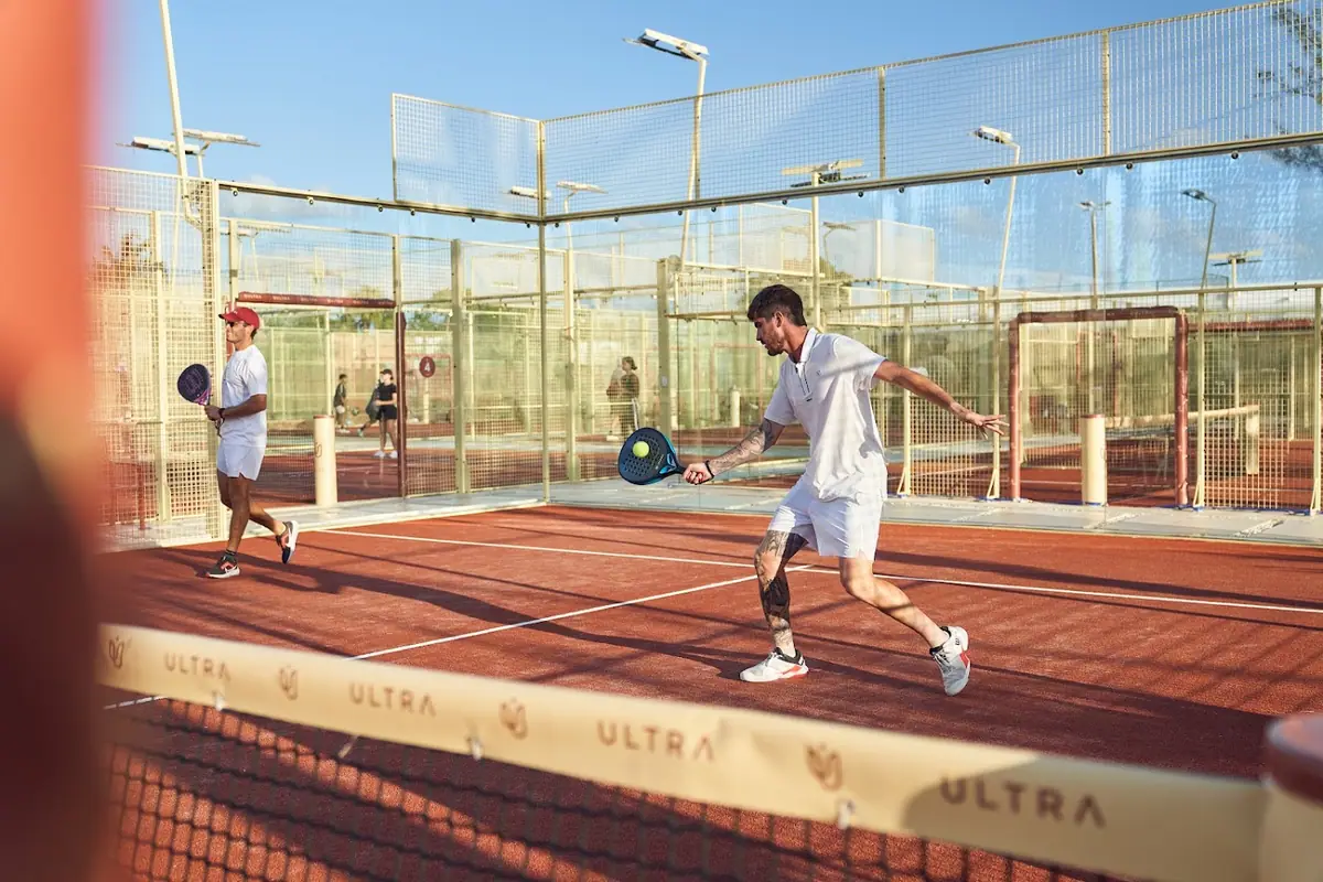 Ultra Padel Club Magic City indoor and outdoor padel courts in Miami, Florida