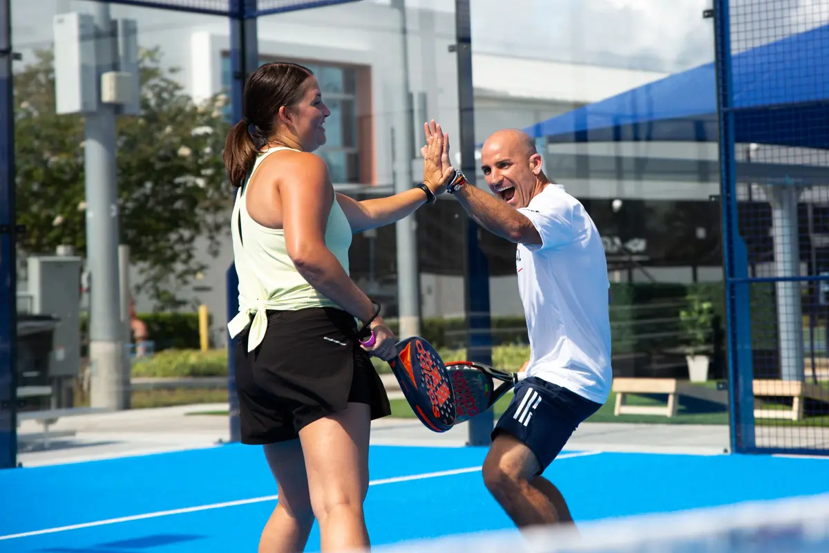 USTA National Campus Padel outdoor padel courts in Orlando, Florida