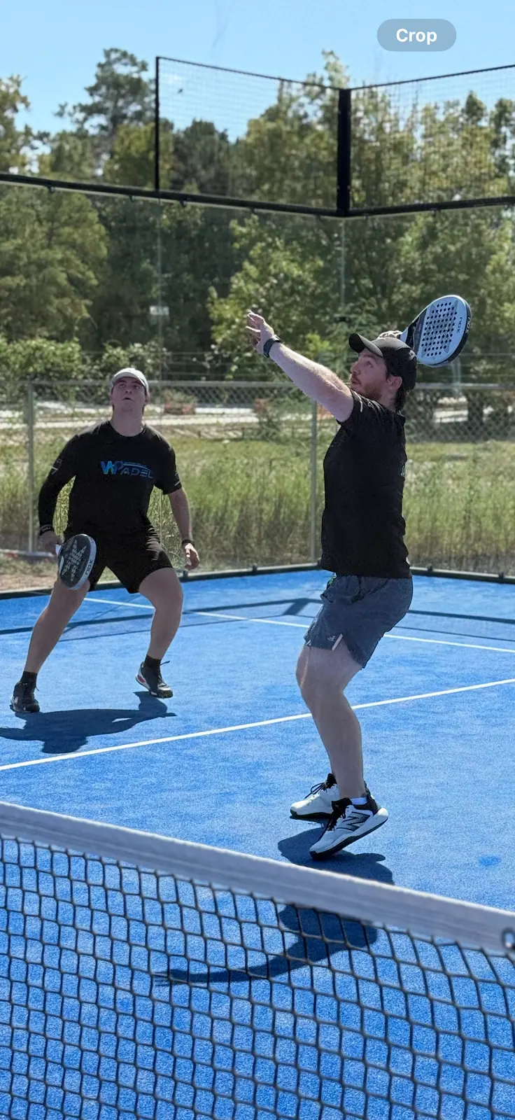 Woodcourt Padel and Pickleball outdoor padel courts in Magnolia, Texas