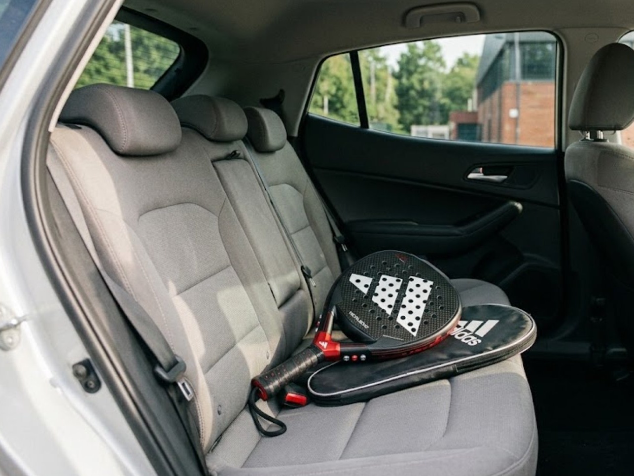 Your racket is in the car right now, isn't it