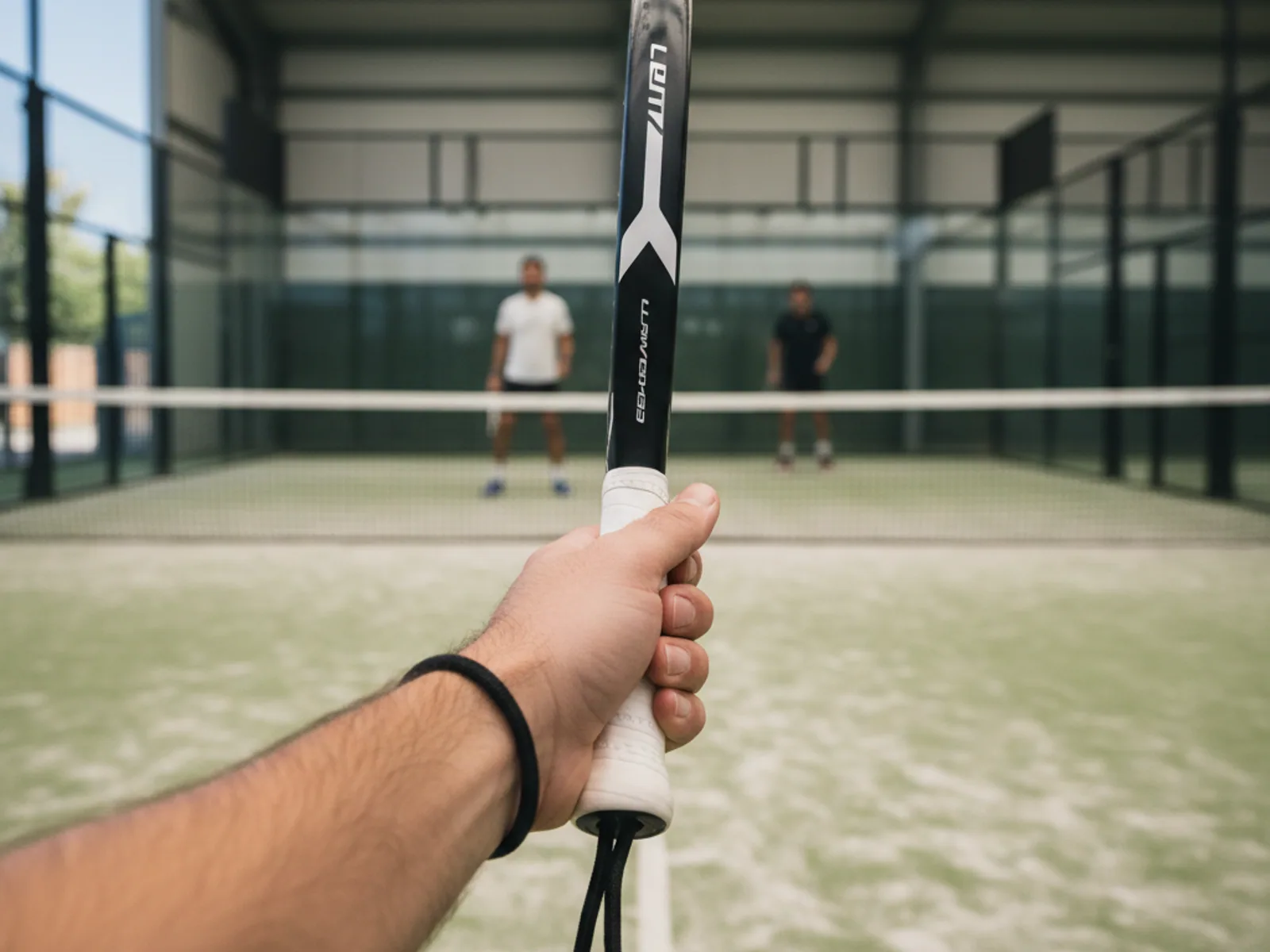 How to hold a padel racket, and keep hold of it