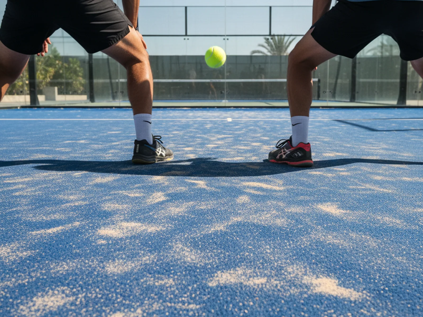 Padel footwork: the two meters that decide the point